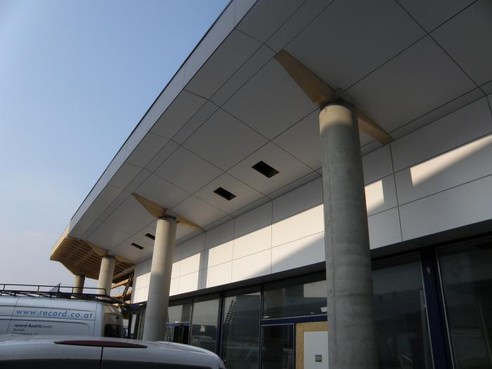 Dachuntersicht Vorfeld